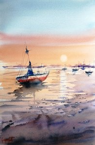 Golden Hour-boot