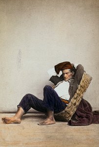 Lazzarone (Napolitaanse dakloze bedelaar), Napels