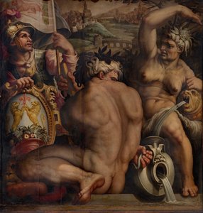 Allegorie van Casentino door Giorgio Vasari