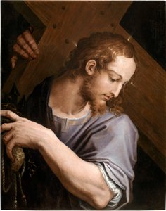 Christus draagt het kruis door Giorgio Vasari