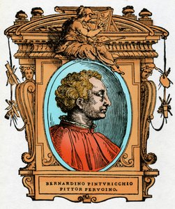Portret van Pinturicchio (Bernardino di Betto Bardi)