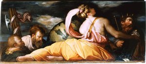 De gerechtigheid, 1542 door Giorgio Vasari