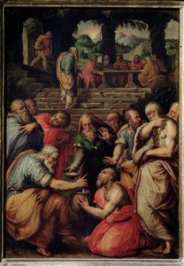 De Profeet Elisa door Giorgio Vasari