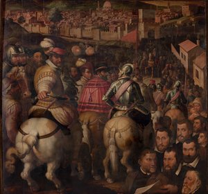 Triomf van de oorlog tegen Siena, 1563-1565