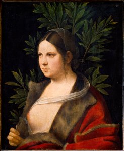 Portret van Laure door Giorgione