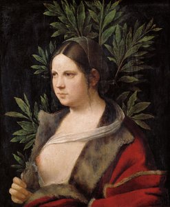 Jonge vrouw ("Laura") door Giorgione