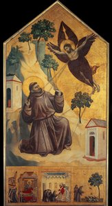 De Stigmata van St. Franciscus door Giotto (c.1266 1337)