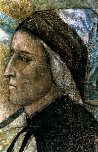 Portret van Dante Alighieri door Giotto di Bondone
