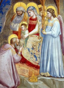 De aanbidding der koningen (detail)