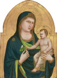 Madonna met kind. Circa 1310/15 door Giotto di Bondone