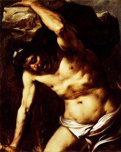 Sisyphus door Giovan Battista Langetti
