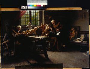 In de Werkplaats door Giovanni Battista Torriglia