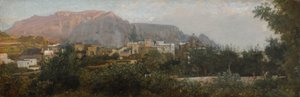 Schemeringstijd in Capri