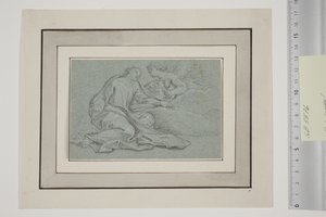 Christus in Gethsemane en de engel met de kelk door Giovanni Agostino Ratti