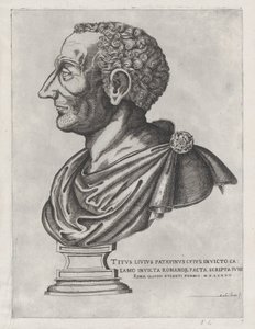 Speculum Romanae Magnificentiae: Buste van Livy