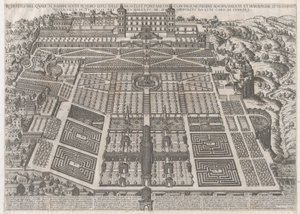 Speculum Romanae Magnificentiae: Tivoli Paleis en Tuinen, 1581