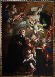 Verschijning van het Kind aan San Filippo Neri (1687)