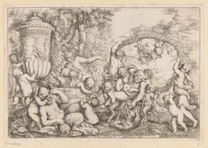 Bacchanaal met Silenus