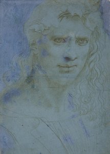 Buste van een jonge gekroond met doornen en wijnranken, ca. 1495