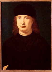 Portret van de Italiaanse dichter Girolamo Casio