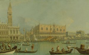 Hertogelijk Paleis en Piazzetta San Marco, c.1755