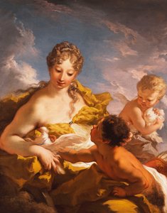 Venus, Cupido en een Faun