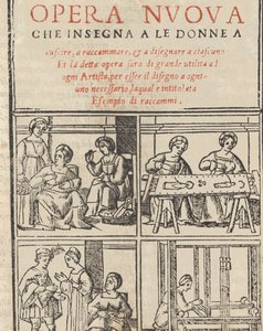Essempio di recammi, 1530