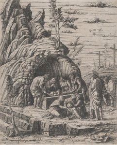 De graflegging van Christus door Giovanni Antonio da Brescia