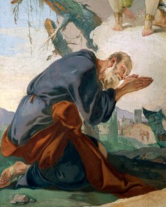 Abraham en de Engelen (detail)