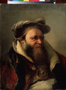 Portret van een oude man door Giovanni Battista Tiepolo