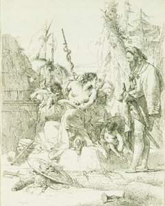 Capriccio door Giovanni Battista Tiepolo