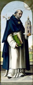 Sint Thomas van Aquino, 1512-16 door Giovanni Battista Bertucci