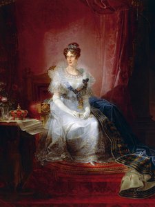 Portret van Marie Louise, Hertogin van Parma