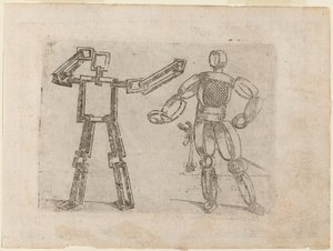 Uit "Bizzarie di varie Figure" door Giovanni Battista Bracelli