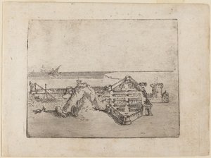 Uit "Bizzarie di varie Figure" door Giovanni Battista Bracelli