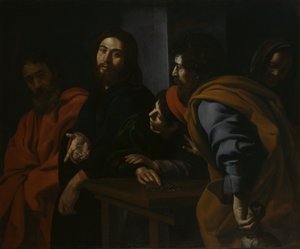 De Roeping van Sint Matteüs, ca. 1625-30 door Giovanni Battista Caracciolo