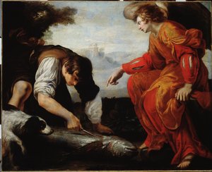 Tobias ontmoet de Aartsengel Raphael