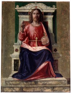 Christus op de Troon, Redder van de Wereld, c1505