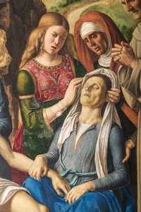 Rouw om Christus (detail) door Giovanni Battista Cima da Conegliano