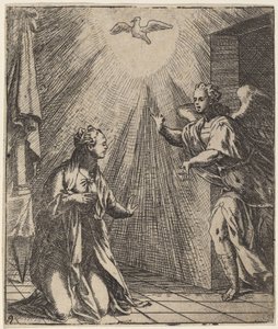 De Aankondiging door Giovanni Battista Fontana
