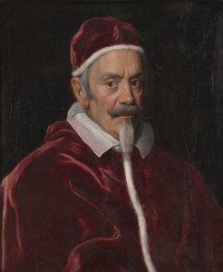 Paus Alexander VII, ca. 1660 door Giovanni Battista Gaulli