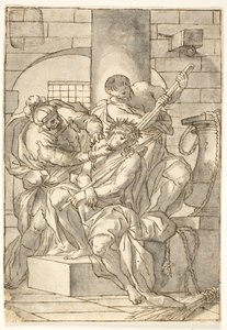 De bespotting van Christus door Giovanni Battista Lenardi
