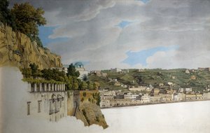 Uitzicht op Napels vanaf Posillipo