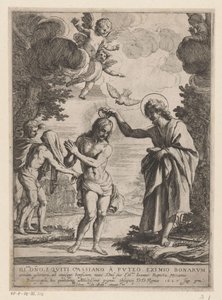 Doop van Christus door Giovanni Battista Mercati