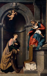 Huwelijk van St. Catharina door Giovanni Battista Moroni
