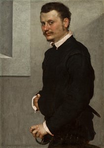Portret van een Man, c.1520-24 door Giovanni Battista Moroni