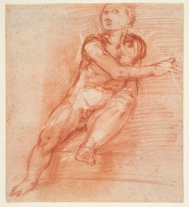 Studie van een Jongeling door Giovanni Battista Naldini