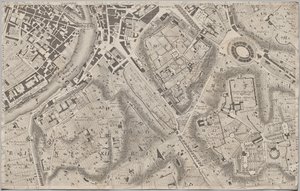 Nieuwe Plattegrond van Rome Uitgegeven door Giambattista Nolli in het Jaar 1748, bekend als La Pianta Grande di Roma