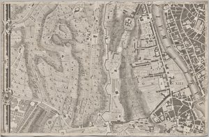Nieuwe Plattegrond van Rome Uitgegeven door Giambattista Nolli in het Jaar 1748, bekend als La Pianta Grande di Roma door Giovanni Battista Nolli