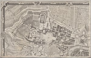 Nieuwe Plattegrond van Rome Uitgegeven door Giambattista Nolli in het Jaar 1748, bekend als La Pianta Grande di Roma door Giovanni Battista Nolli
